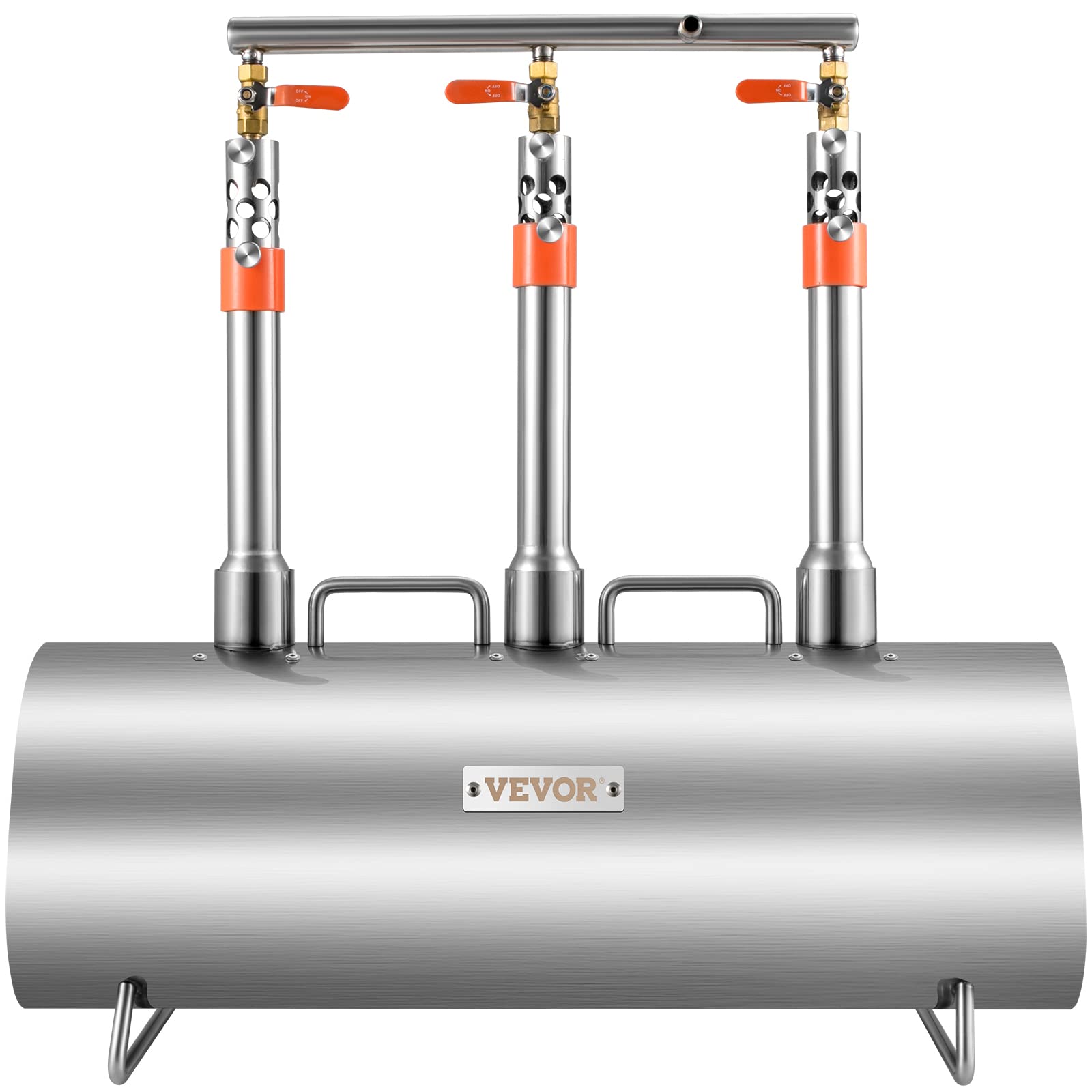 VEVOR Forge à Gaz Propane avec 3 Brûleurs Four de Fusion au Propane Max 1427 ℃ Four de Forge à Gaz Efficace Économique Fabrication Couteaux Forgeage Métaux pour Couteliers Maréchaux-Ferrants Forgerons