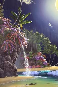 Amazon | 真作 ジョンアルホーグ シルクスクリーン ノーチラスムーン