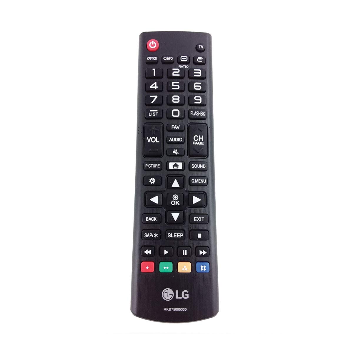 Genuine LG TV Remote Control for Full HD Smart LED 43LK5750PUA 43UK6090PUA 43UK6200PUA 43UK6250PUB 43UK6300BUB 43UK6300PUE 43UK6350PUC 43UK6500AUA 43UK6550PUB 49LK5400PUA (Universal LG Remote)
