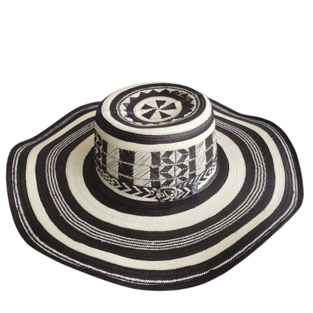 Sombrero Colombiano Vueltiao para Hombre y Mujer, Hecho a Mano Por Artesanos Colombianos
