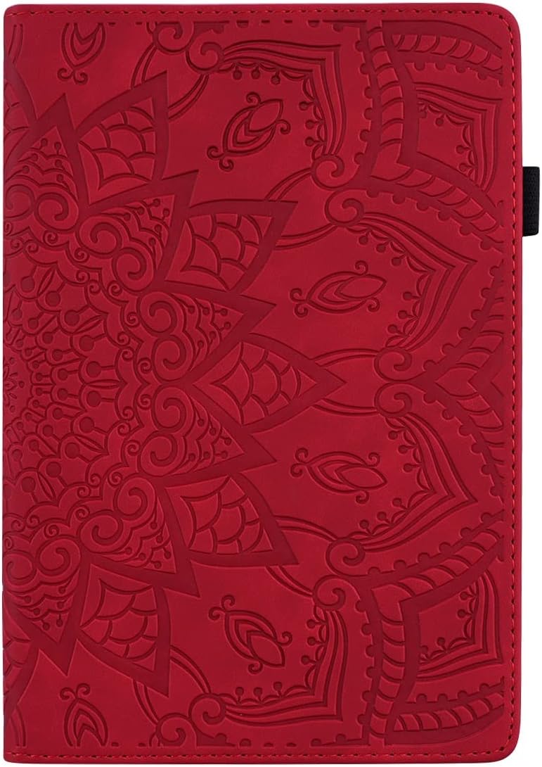 Cubierta protectora de la caja de la tableta Compatible con Xiaomi Mi Pad 6/6 Pro 2023 11.2 Pulgadas Delgado Ligero En Relieve PU Cuero Flip Holder Tablet PC Estuche Ranura for tarjeta Estuche for tab
