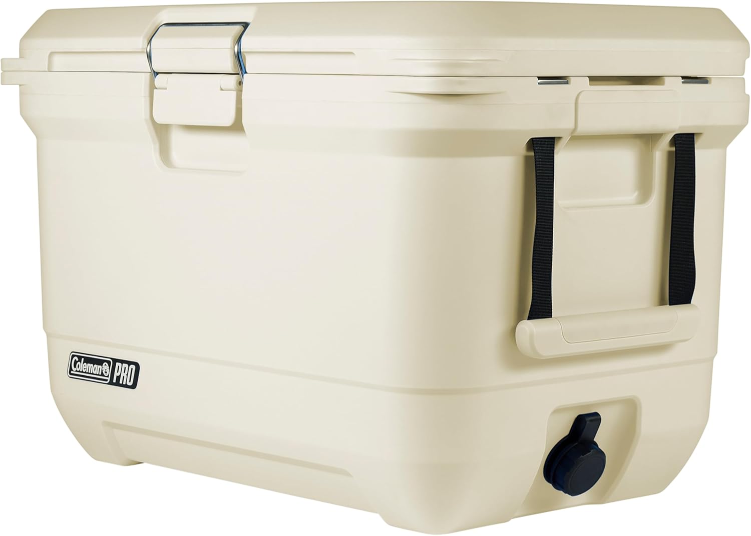 Coleman Pro Heavy-Duty 45qt Ultra-Light Premium Hard Cooler, Extra-Thick Insulation Keeps Ice up to 4 Days, 74-Can Capacity