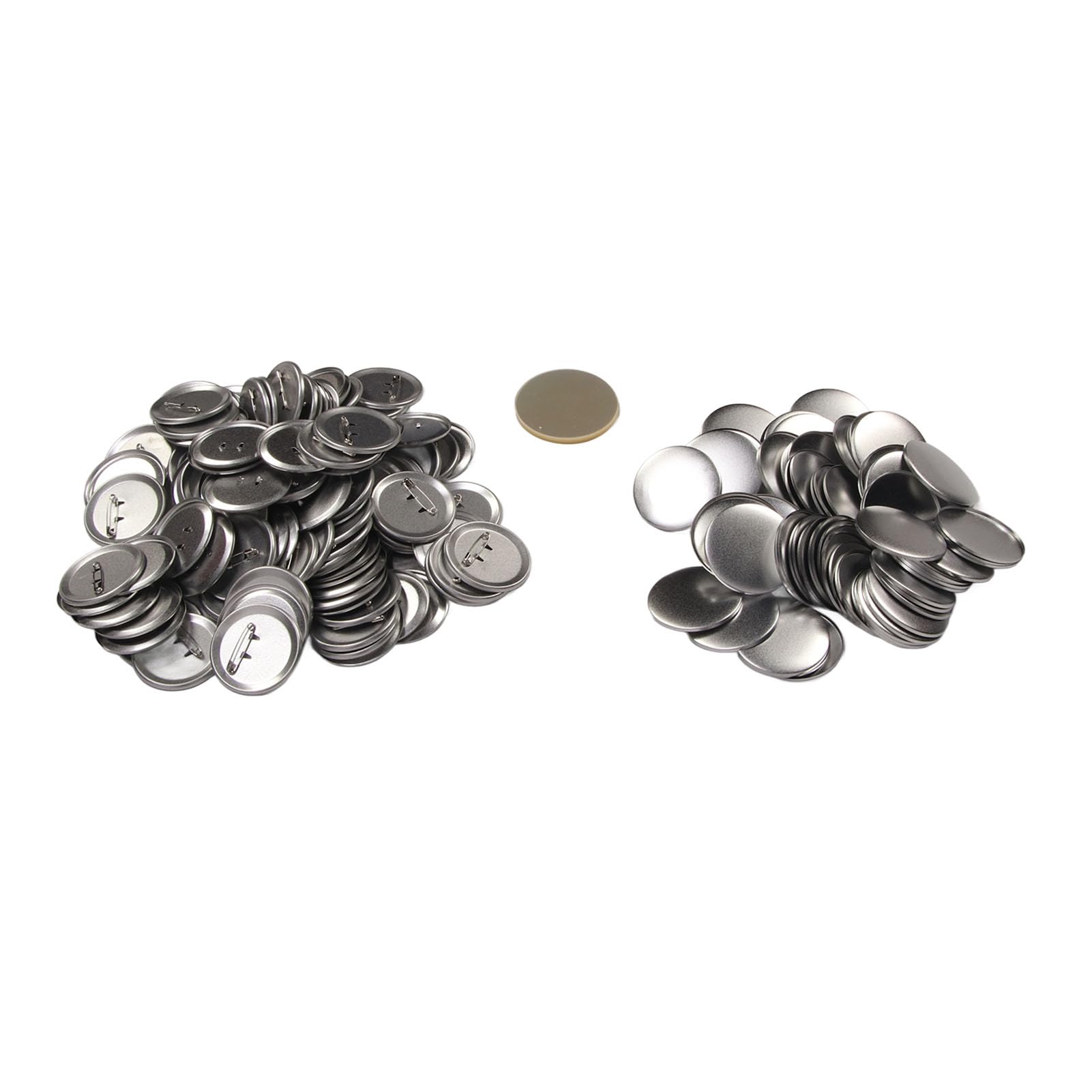 Kit de Insignia de Botón de Metal, 100 Sets Entrega Vacía Kit Multipropósito de Pines Redondos, Conjunto de Electrodomésticos de Cocina Pequeños Tive Innovadores para Insignias