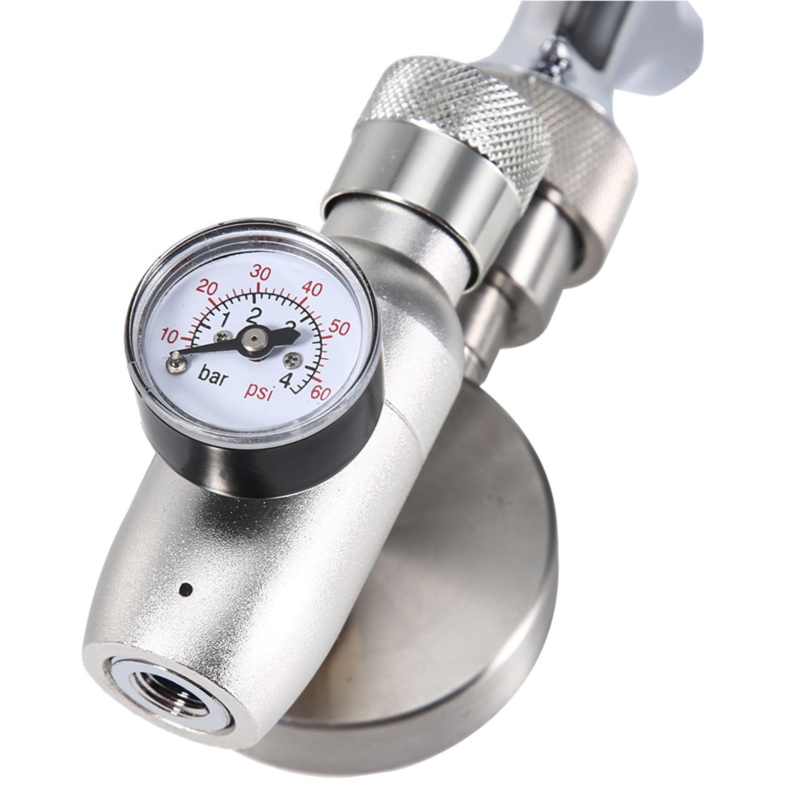 Kit de dispensador de cerveza Mini Keg, grifo de cerveza de acero inoxidable con inyector de CO2, dispensador de toque para 2L / 3.6L / 4L Mini Keg Beer Growler