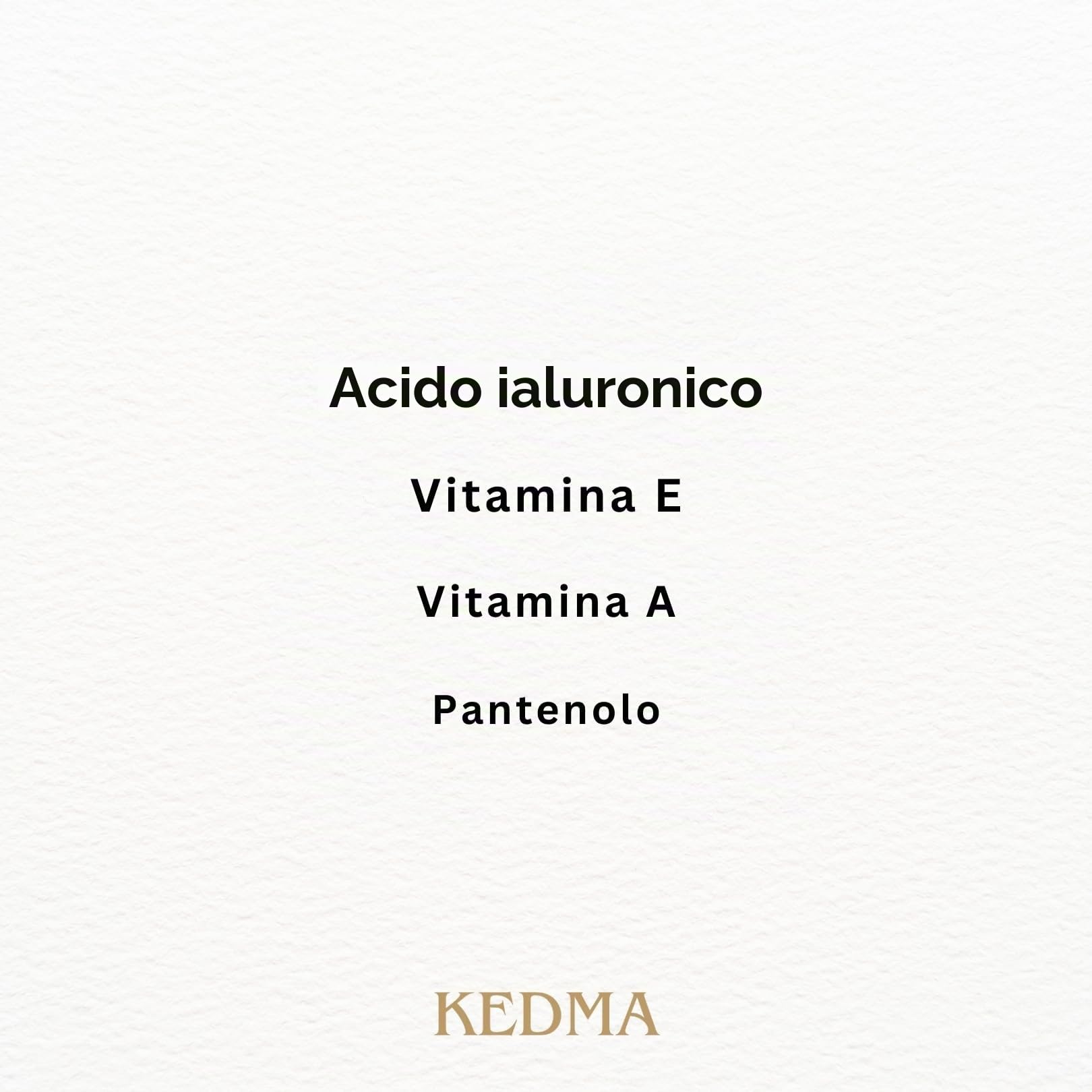 KEDMA - Siero Giorno Elixir con Acido Ialuronico e Vitamine A & E - 30g | Il siero Elixir Giorno con acido ialuronico e vitamine A & E idrata e leviga senza lasciare residui grassi.