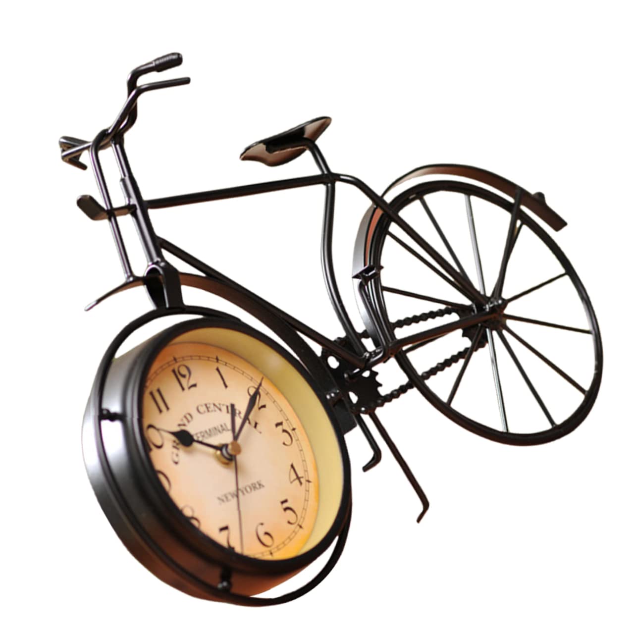 Reloj De Bicicleta Digital Vintage Despertador Estético para Oficina Y Hogar
