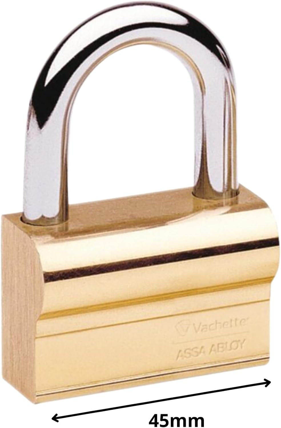 Aube 1313-45/SC Ulysse Luggage Locks, Brass