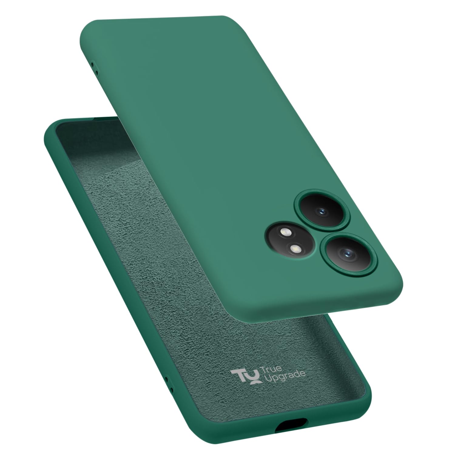 TRUEUPGRADE Compatible for Realme GT 6 / GT 6T 5G Cover Case | Soft Silicon Rubberised Cover |Camera Protection Bump Back Cover for Realme GT 6 / GT 6T 5G (Black) (B0DFLYB4RQ) Amazon Price History, Amazon Price Tracker