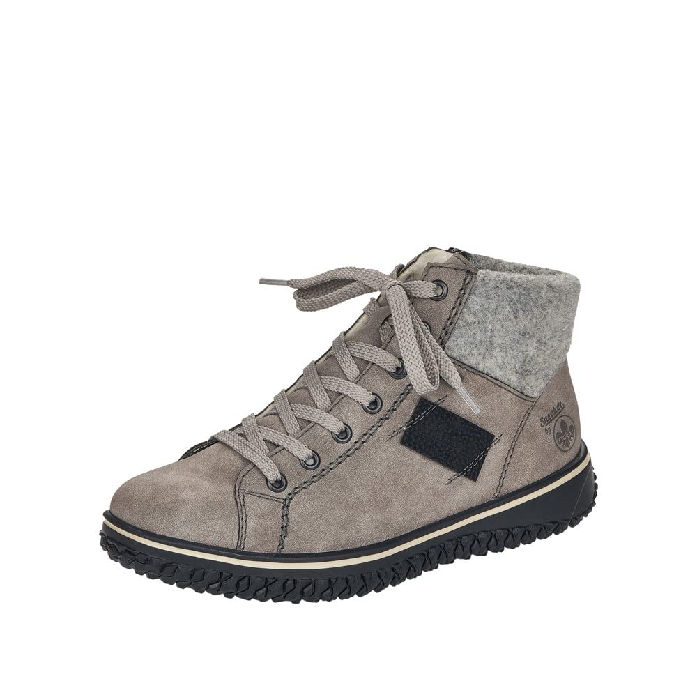 Rieker Z4230, Women’s Ankle Boots, Grey (Grey/Fog/Schwarz 40), 3.5 UK (36 EU)