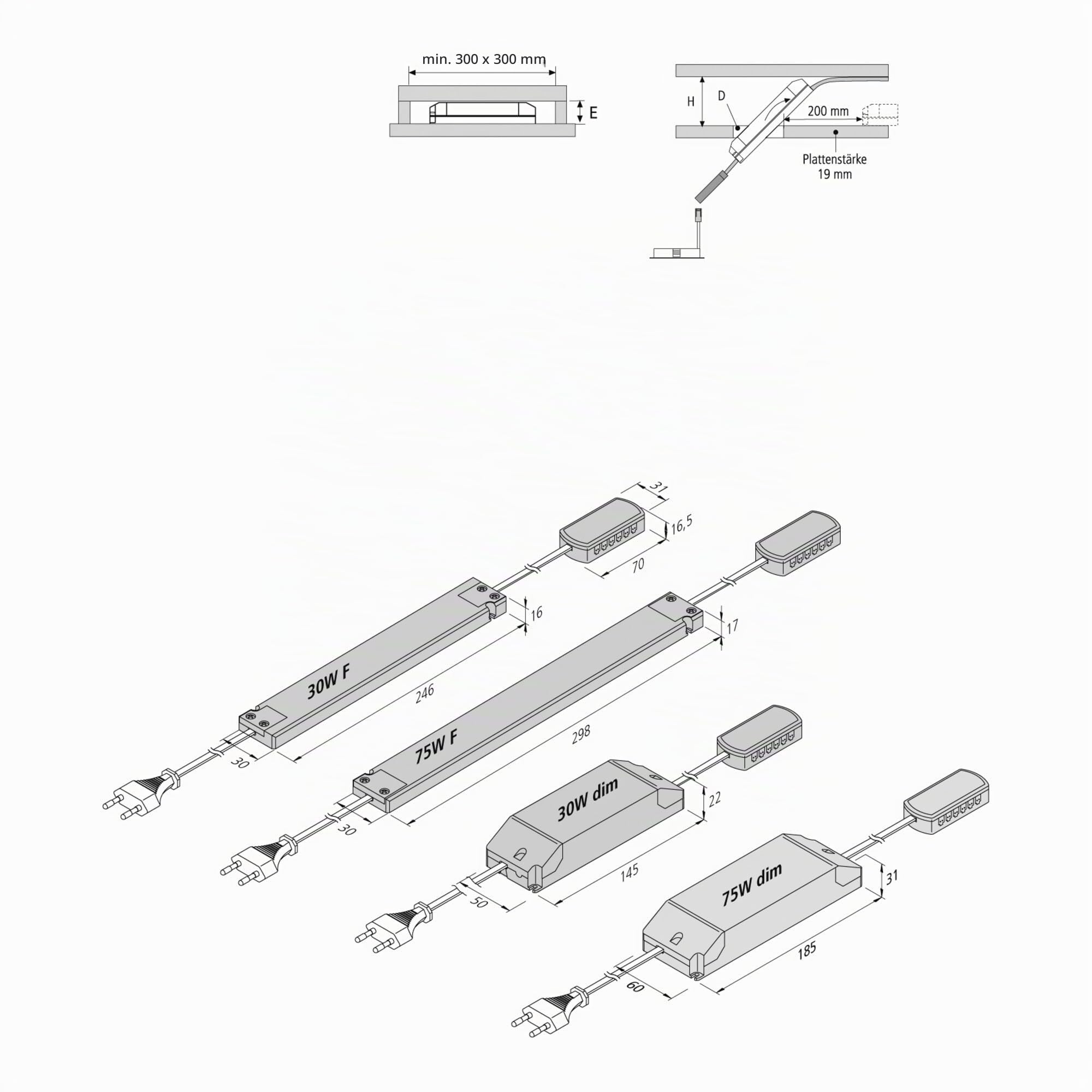 Hera LED-Trafo 24V 20604001222