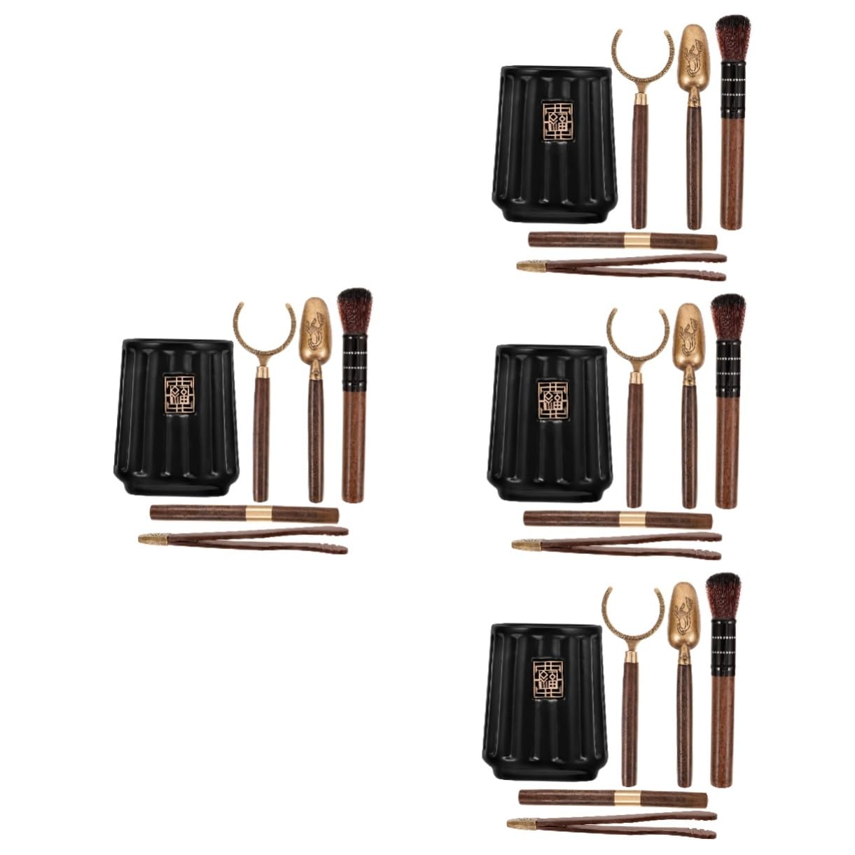 OUNONA 4sätze Chinesischen Teegeräten Sechs Teewerkzeuge Elegantes Tee-zubehör Für Traditionelle Teezeremonie Langlebiges Material Für Teeliebhaber Und Zeremonien