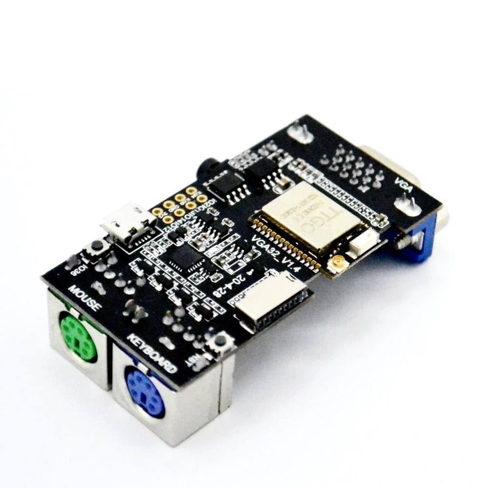 FabGL VGA32 Per ESP32 - Modulo VGA Con Supporto Mouse E Tastiera PS/2