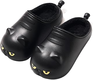 [P Prettyia] 室内スリッパ 暖かい ノベルティ 家庭用 室内履き 滑り止め かわいい猫スリッパ