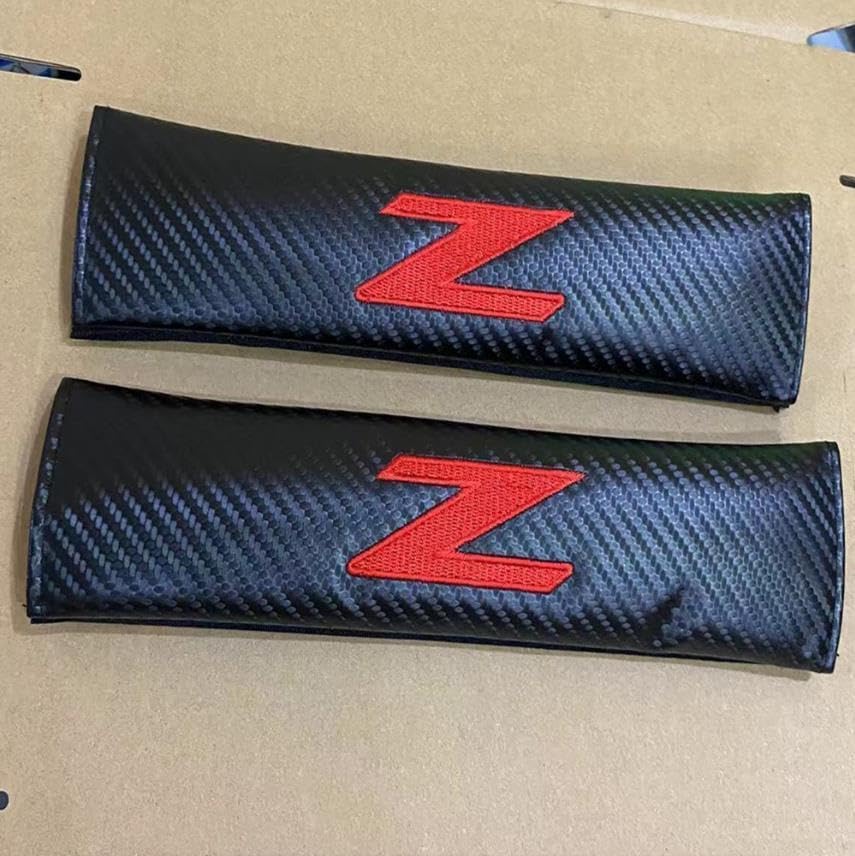 Miniatura 2 de 2 fundas para cinturón de seguridad de automóvil para adultos, fundas para correa de cinturón compatibles con Nissan 240ZX 280ZX 300ZX 350Z 370Z