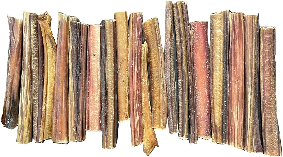 Amazing Dog Treats - Bully Sticks for Small Dogs (3-4 Inch - 16 oz)- Premium Thin Steer Bully Sticks for Dogs - Best Bully Stick Dog Chews - Bully Bones for Puppies and Small Breeds