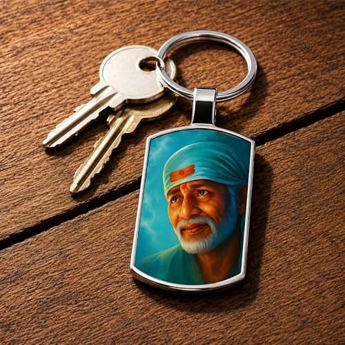 Image of Premium Printed Metal Keychain for Men & Women | High-Definition Artwork Print | Durable Key Ring for Car, Bike, Home & Office Keys | Stylish Decorative Key Holder Gift