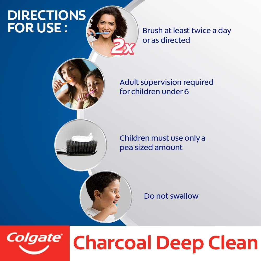 Colgate Total Advanced Health Anticavity Toothpaste for Whole Mouth Covering Teeth, Tongue, Cheeks and Gums - 120 g (Pack of 4) (4.2 Ounce)