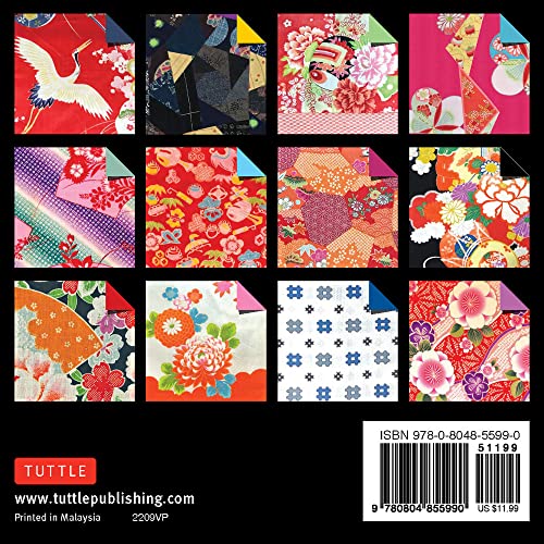 Origami Paper 500 Sheets Kimono Patterns 4 (10 CM): Tuttle Origami Paper: Double-Sided Origami Sheet