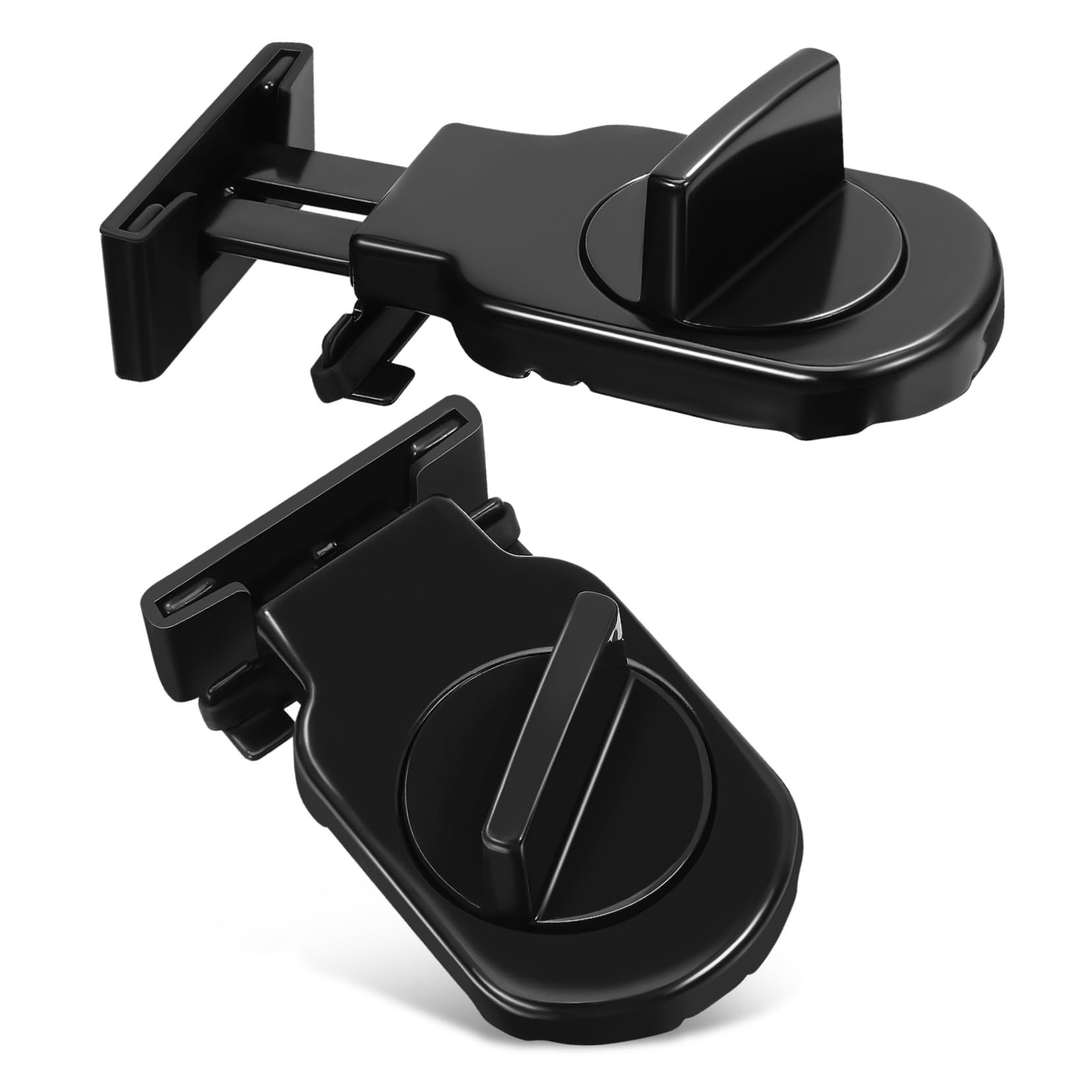 HOMSFOU 4 Ensembles Serrure Auxiliaire De Fenêtre Loquet De Ventilation Loueur Serrure De Fenêtre Protection De Fenêtre Verrouilleurs Locks De Sécurité Fenêtre S'arrête Black 2 Pièces * 4
