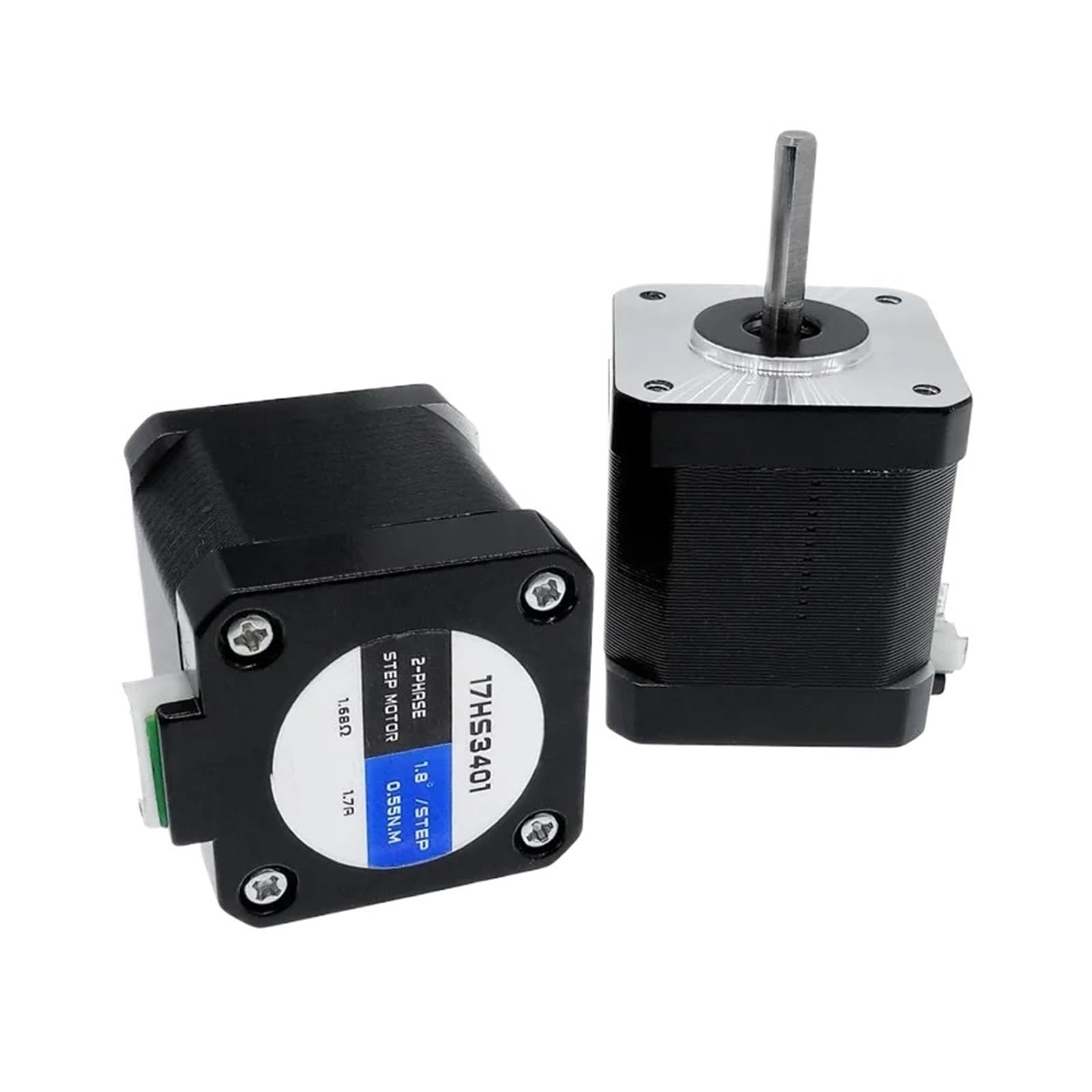 RCGKNNMUZ High Torque 42 Stepper Motor 2 Phase 4-Lead Nema17 Motor 42BYGH34 48MM 1.96A 0.6N.M Low Noise Motor for XYZ