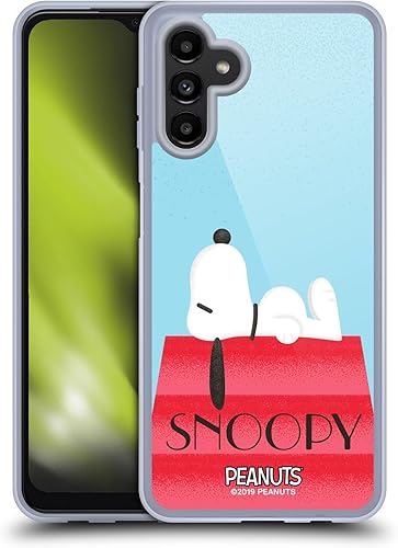 Miniatura 307 de Head Case Designs Funda de gel suave con licencia oficial de Peanuts House Snoopy Deco Dreams compatible con Samsung Galaxy S23 5G Casa,Blue