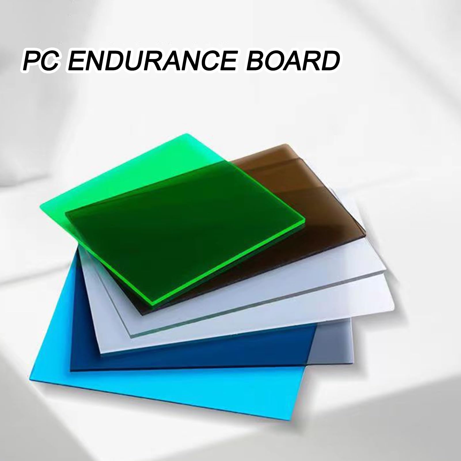 Transparente Polycarbonat-Dachplatten, Acrylglas Platten, PC Endurance Board, für Outdoor,Dach Überdachung, Einfach Zu Biegen Und Zu Schneiden 2mm(1.22x1m(4x3.3ft))