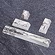 Fdit DIY Keycaps Set, Landscape Painting Style Keycaps Set für mechanische Tastaturen, Leertaste + ESC + Enter + Numpad Enter Keycap, Tastaturdekoration(4pcs)