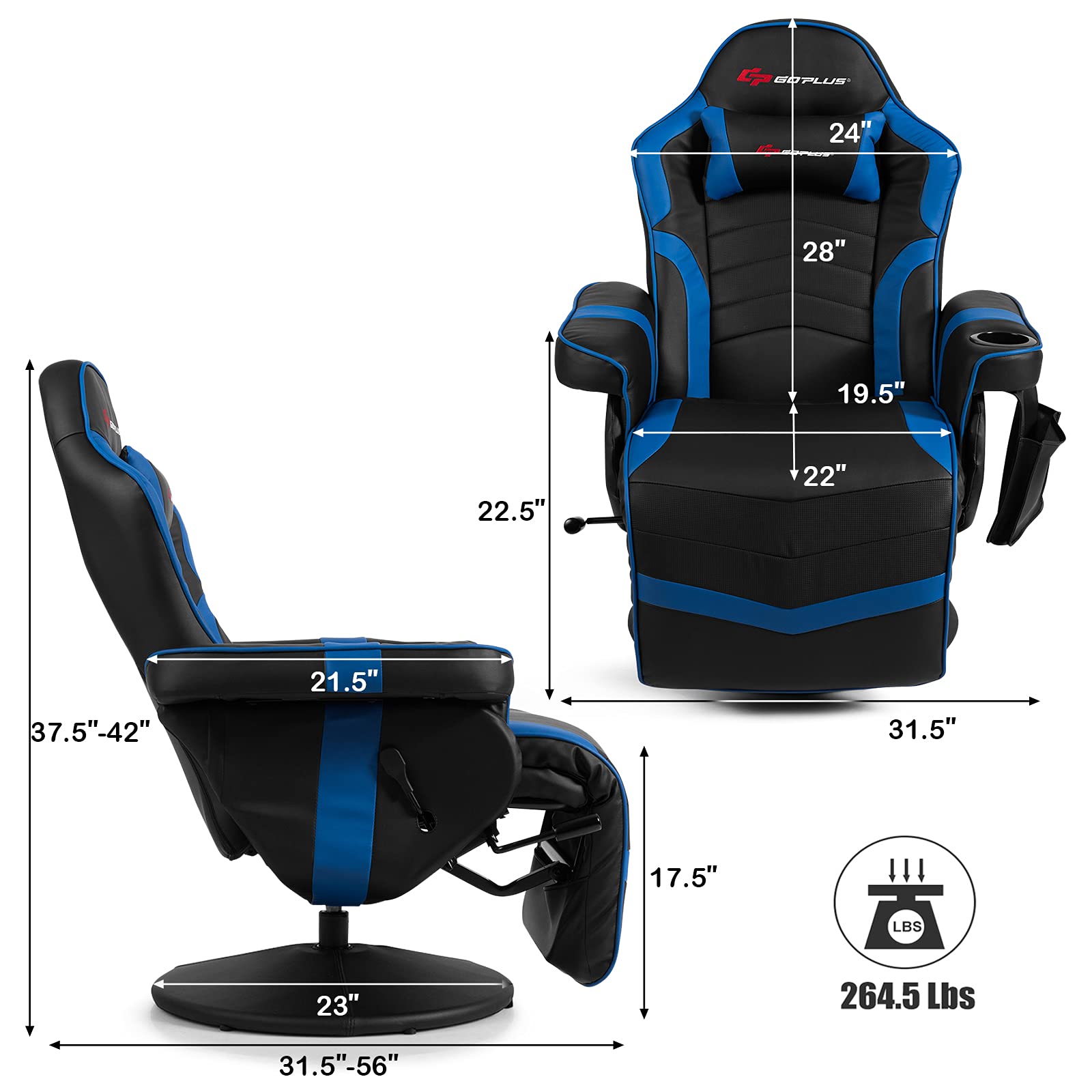 powerstone gaming recliner