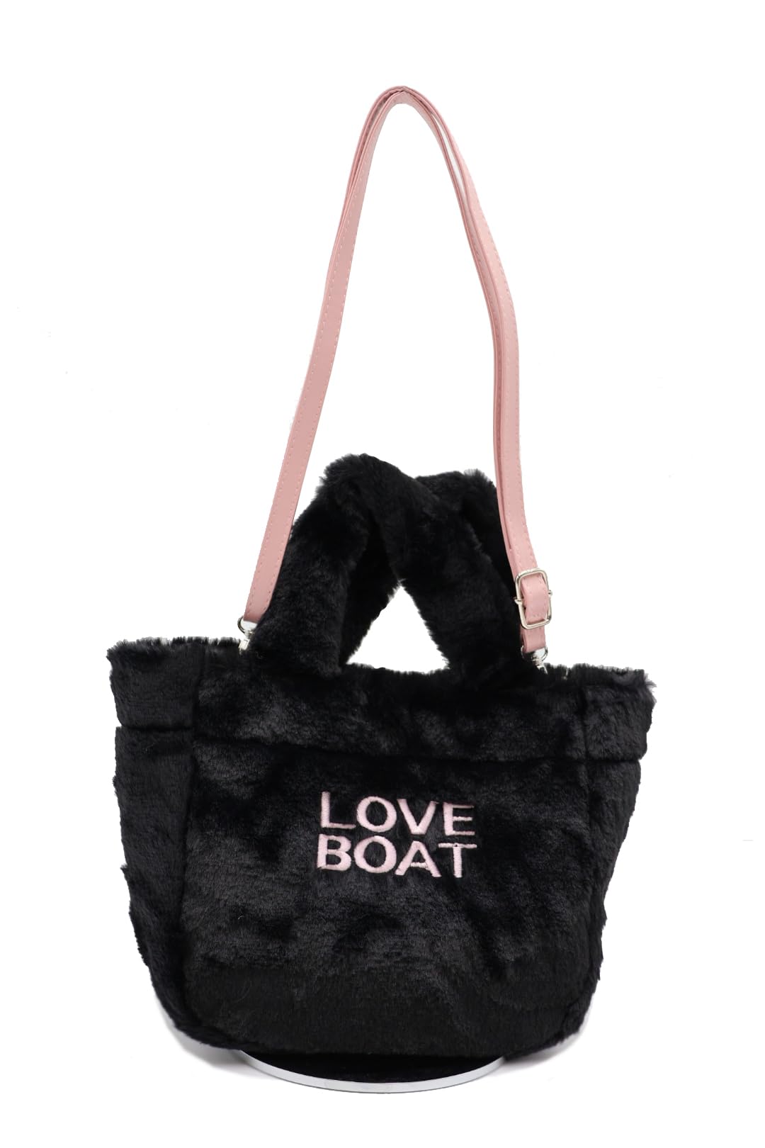 Amazon.co.jp: LOVE BOAT ファーショルダーバッグ : ファッション