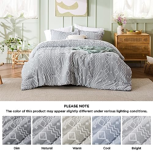 Bedsure Boho Tufted Comforter Set Queen thumb #6