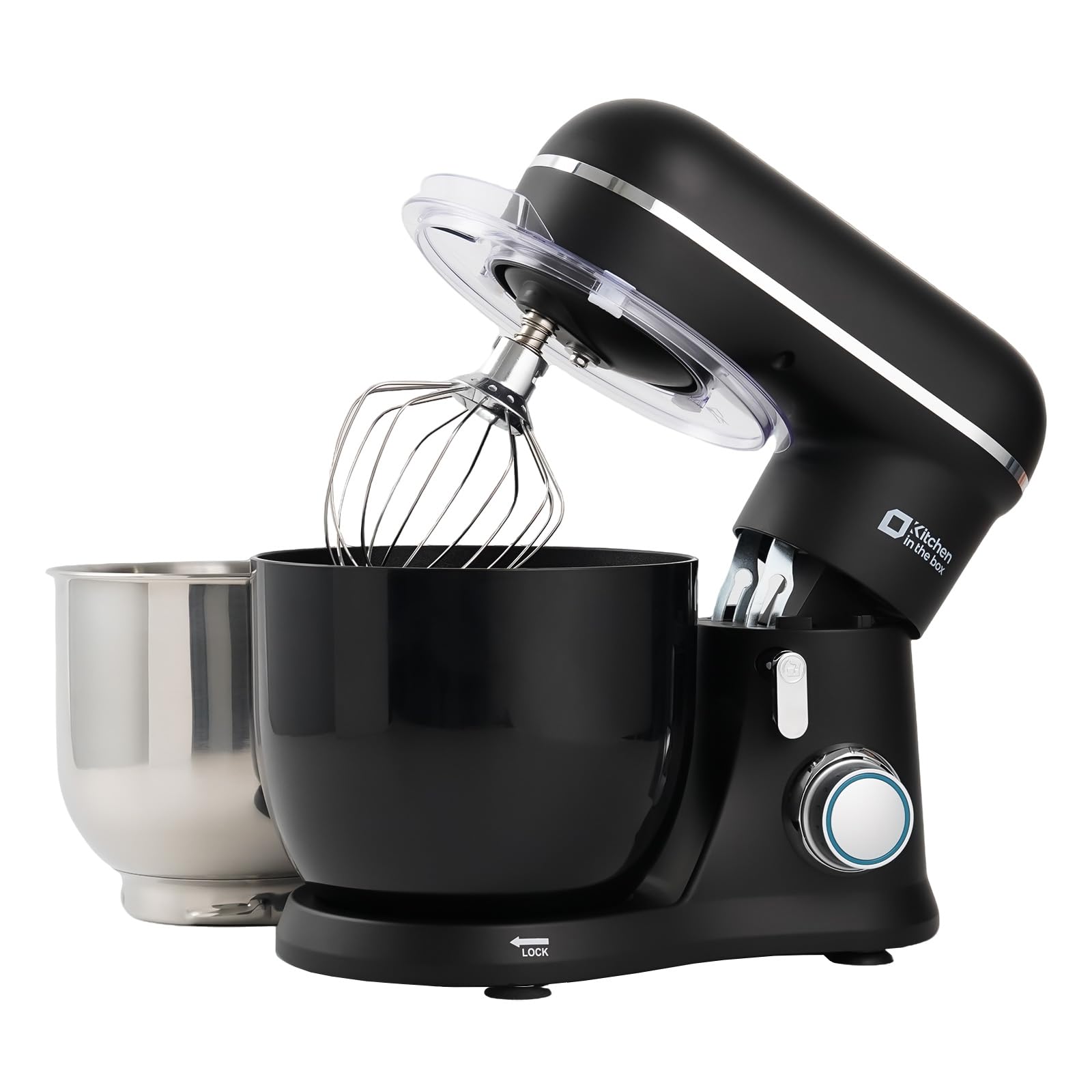 Amazon | Kitchen in the box スタンドミキサー 3.5L+3.5Lダブルボウル