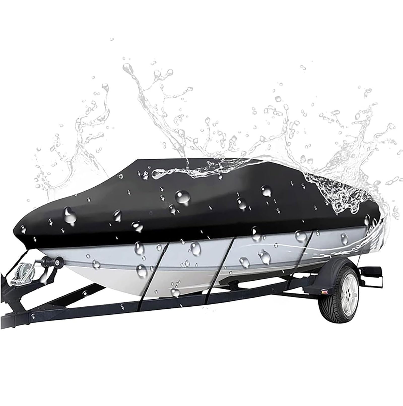 Telo Copri Barca per Lund Tyee 189 GL (2015-2026) | Tessuto Oxford Antivento e Resistente ai Raggi UV Outdoor Storage Cover