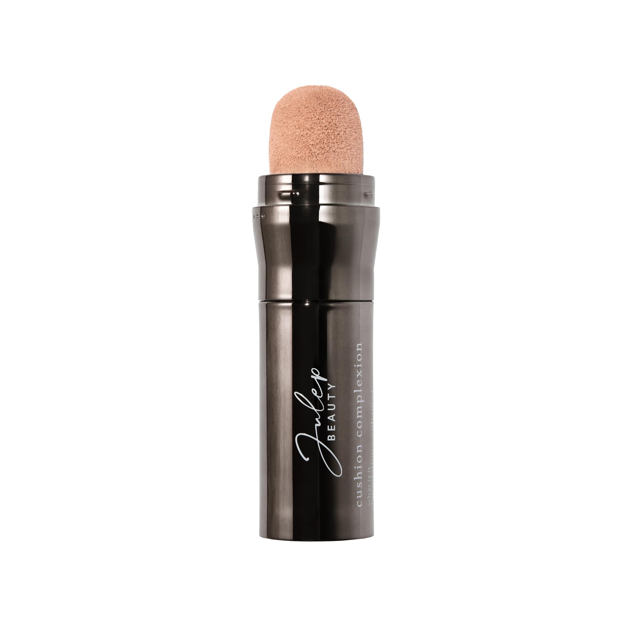Julep Cushion Complexion Medium Coverage Foundation - Shell | Covers, Brightens & Evens Skin Tone | On-The-Go Cushion Applicator | Hyaluronic Acid,