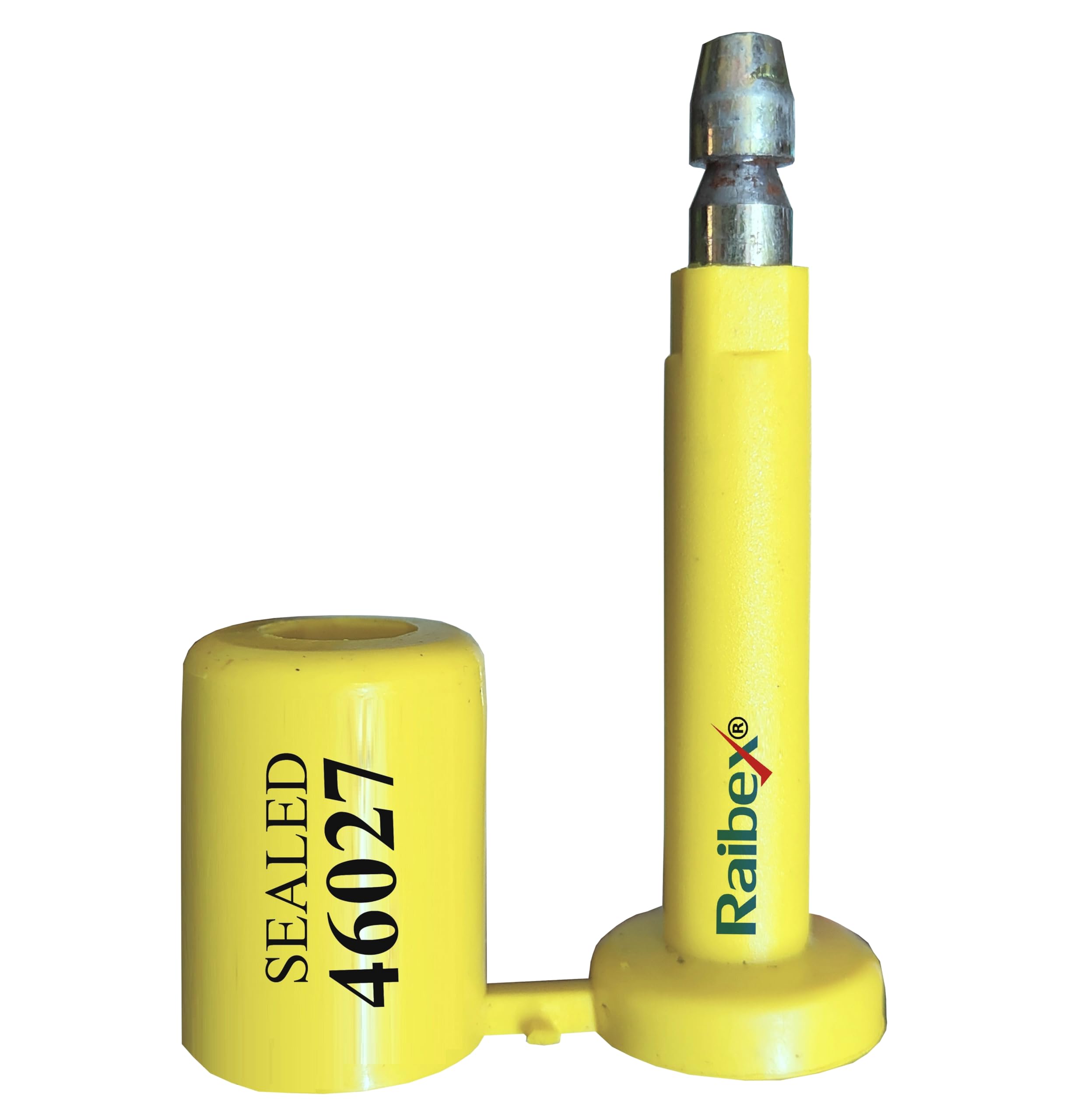 Container Seal (50 Pcs) for Shipping Container Sealing, Truck Containers, Logistics Safety, Tamper Evidence Bolt Seal, Security Bottle Seal OTL Yellow Colour