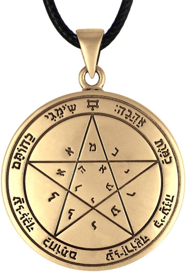 Bronze Second Pentacle of Venus Talisman for Honor