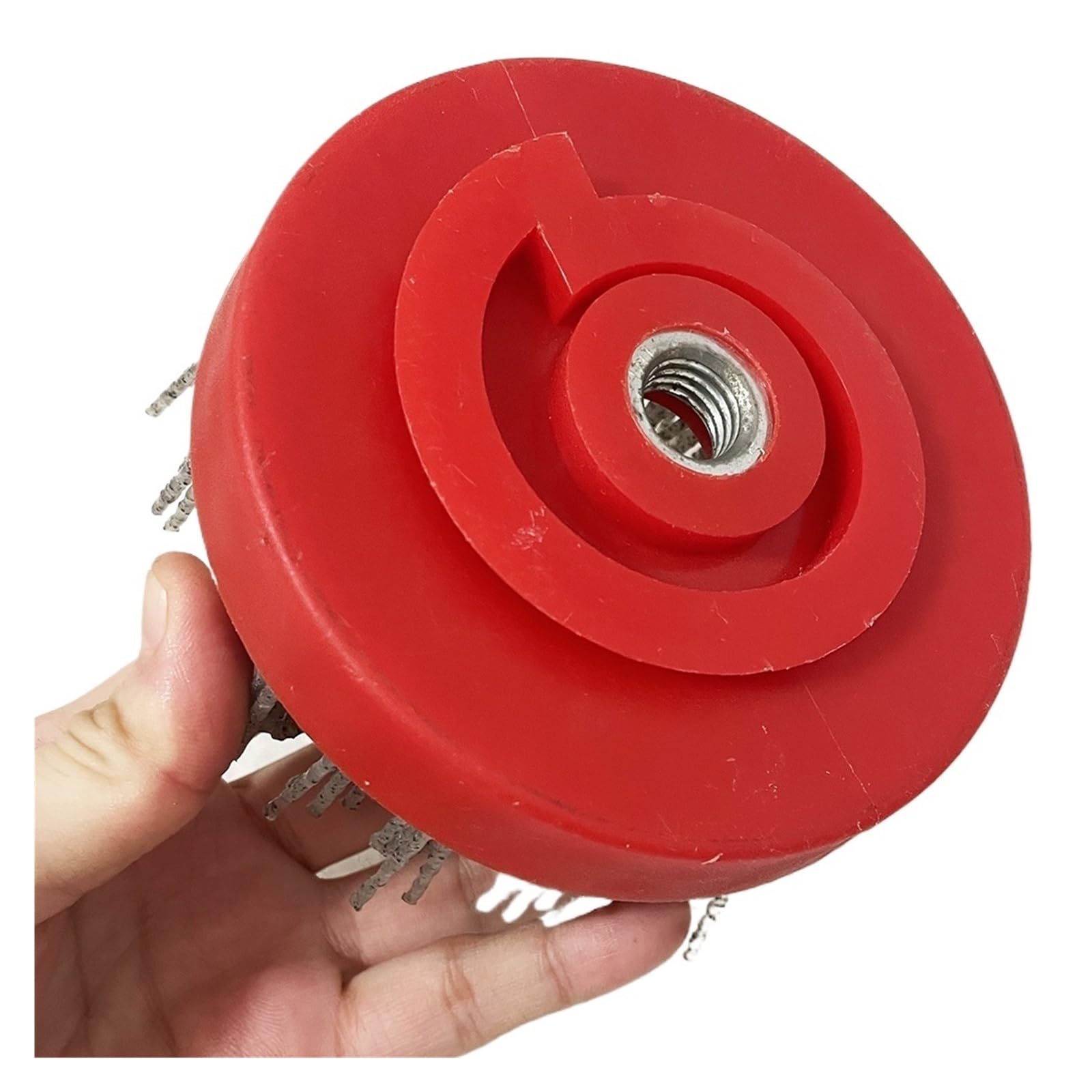 Cepillo circular abrasivo de diamante 5 pulgadas y 130 mm for limpieza pulido piedra, mármol, granito porcelana wanglan(Strong,500)