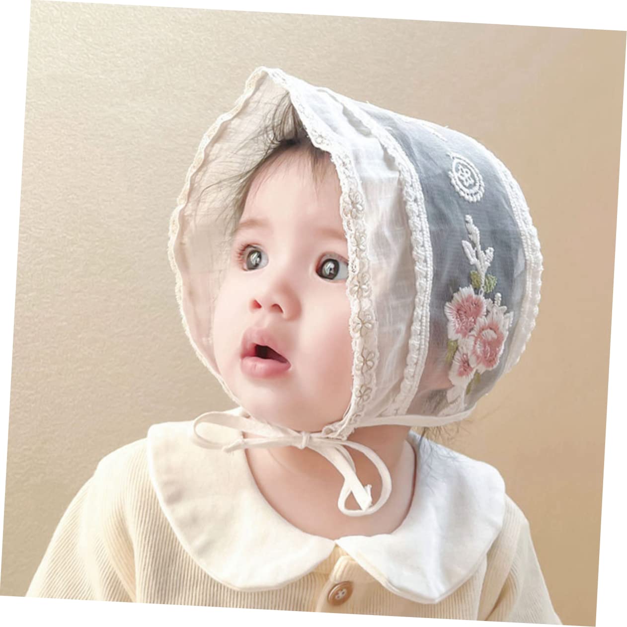 FOMIYES 5 Stück Sonnenhut Uv Sommermütze für Neugeborene Verstellbare Atmungsaktive Babymütze für Fotoshootings Outdoor Aktivitäten