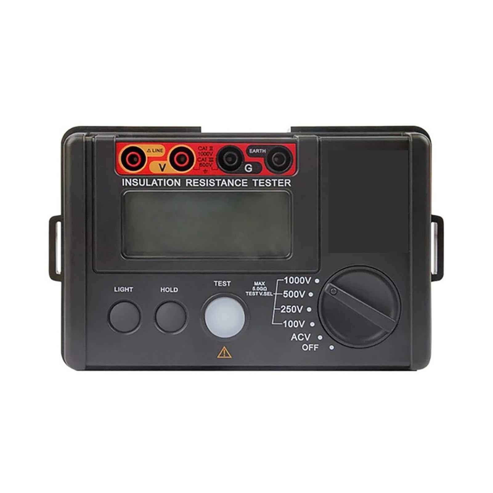 Tester di Resistenza Digitale, Tester di Resistenza di Isolamento 1000V Display LCD da 2000 conteggi Auto Range Ohm Tester Megohmmetro Voltmetro