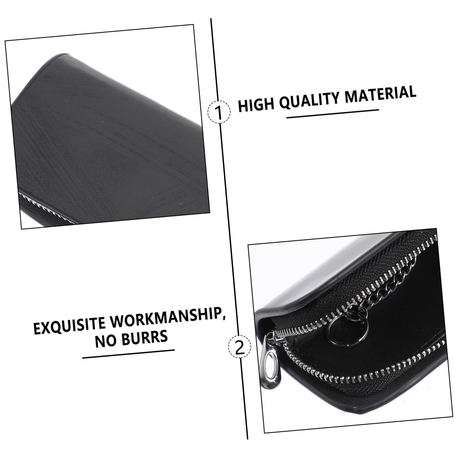 SOLUSTRE 2er Set Autoschlüssel-Box - Praktische Aufbewahrungstasche Für Schlüssel & Karten - Einfach Am Armaturenbrett Zu Montieren