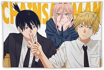 Amazon.co.jp: タペストリー チェンソーマン パワー 早川アキ アニメ