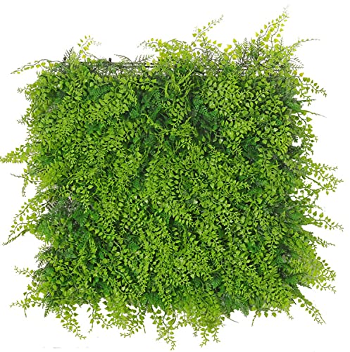 artplants.de Siepe Artificiale di cipresso/Tappeto DIANTHA, Zona Trasversale, 50x50cm - Felce Finta