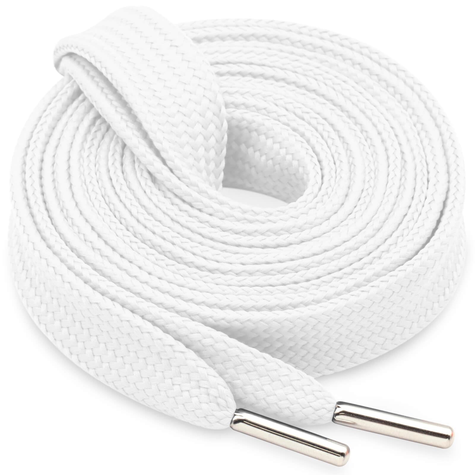 WEGOODZF Wide Flat Thick Shoelaces: Extra Fat Chunky Sneakers Shoe Laces 2-Pair