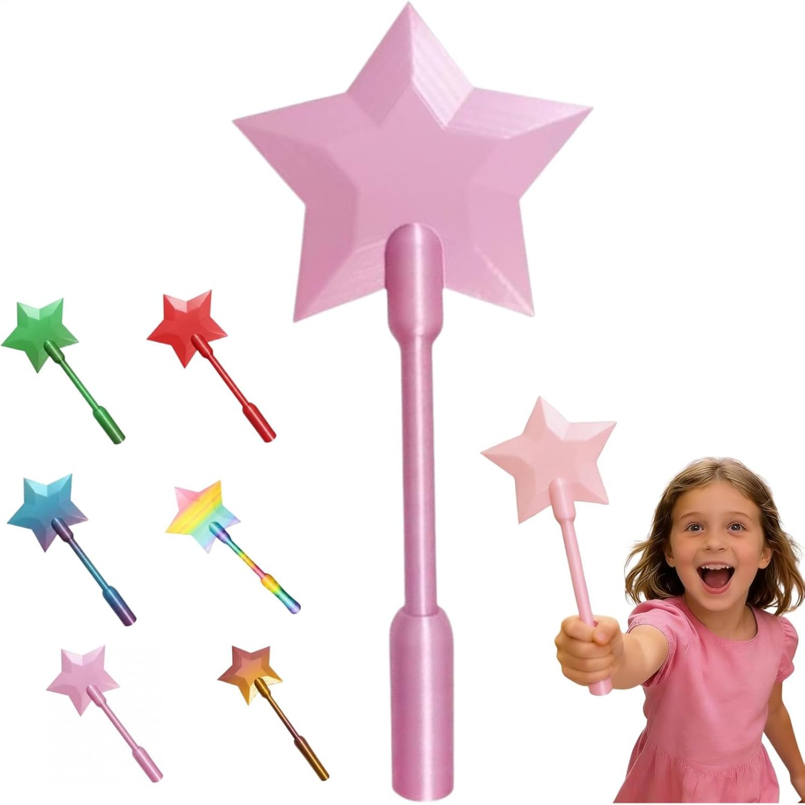 3D Printed Wand, Credits Card Holder Wands, Contactless Payment Card Holder, Star Wand For Kids Teens Tech Lovers Cosplay Fans Magicians Performers Parties Shopping Travel Anime Conventions
