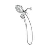 Moen Engage Chrome Magnetix 2-in-1 Combo Rain Showerhead with Detachable Handheld Shower Spray, Featuring Magnetic Docking System, 26009