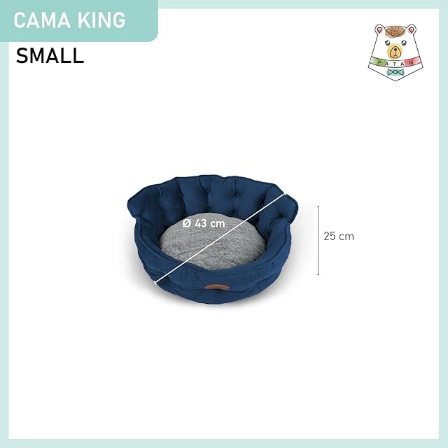Foto 2 de 6 de PATAM Cama para Perros y Gatos - Disponible en 3 tamaños - con Funda Lavable a máquina