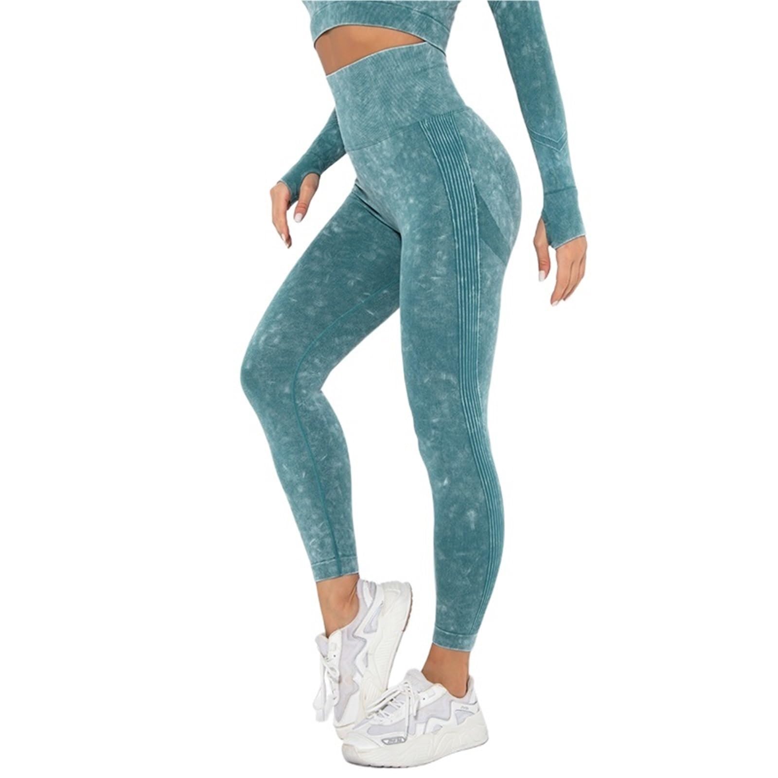 Bezszwowe legginsy damskie spodnie do jogi legginsy do jogi z wysokim stanem spodnie sportowe do biegania legginsy treningowe damskie odzież fitness na siłownię