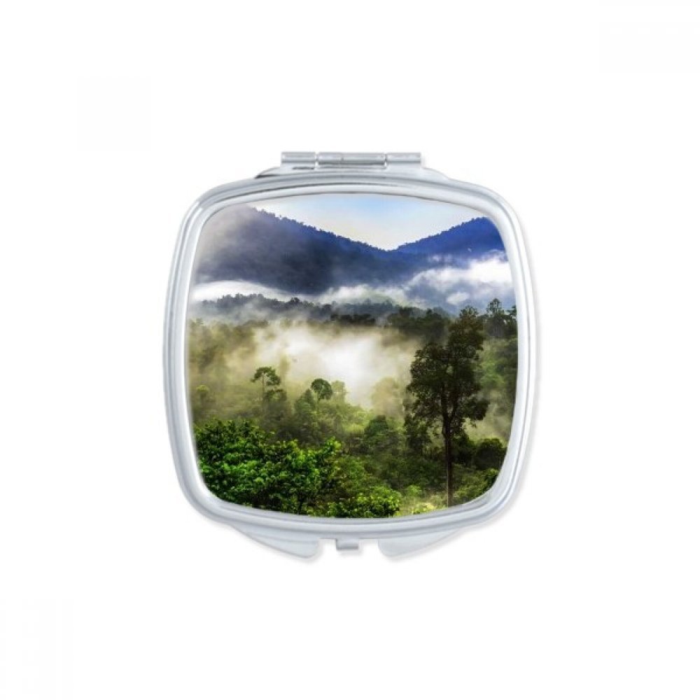 Miroir de poche portable multicolor pastèque, un petit cadeau mignon