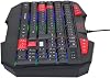 Marvo K602 TR Wired Membrane Switch 26-Key Anti-Ghost RGB Gaming Keyboard