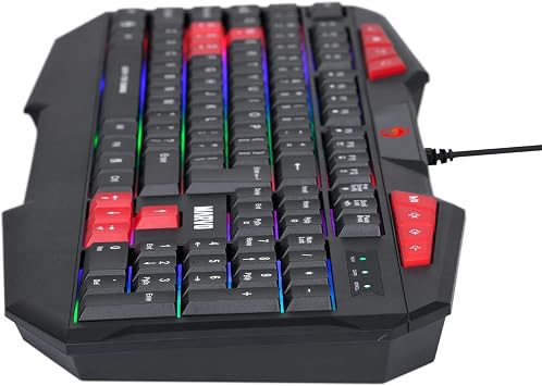 Marvo K602 TR Wired Membrane Switch 26-Key Anti-Ghost RGB Gaming Keyboard