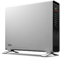 Vista 1 de DeLonghi Convection Panel Heater, Full Room Quiet 1500W, portable electric heater is freestanding/easily wall mounted. Energy Saving, quick heat